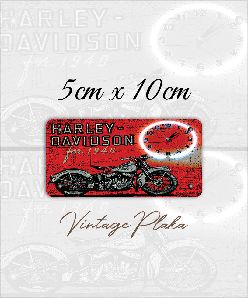 motor vintage küçük magnet plaka