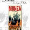 motor vintage metal plaka