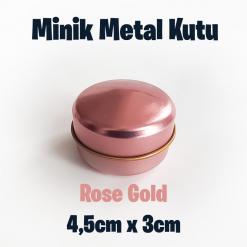 Rose Minik Metal Kutu