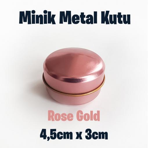 Rose Minik Metal Kutu