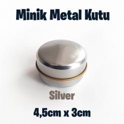 Silver Minik Metal Kutu